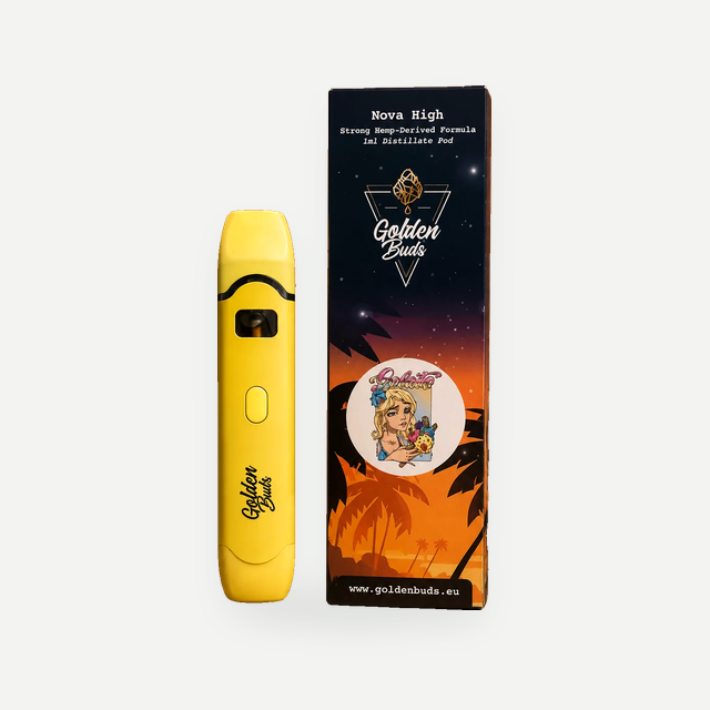 VAPES Golden Buds Nova High – Pods 1m