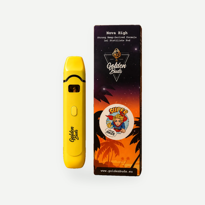 VAPES Golden Buds Nova High – Pods 1m