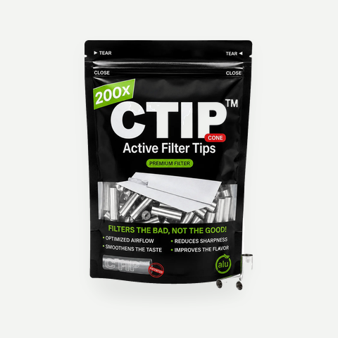 CTIP™ Active Filter Tips Cone-Shaped – 200 Filtros de Carvão Ativado