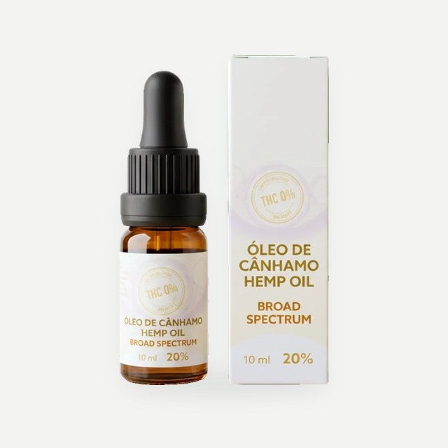 Óleo de Cânhamo 20% Broad Spectrum
