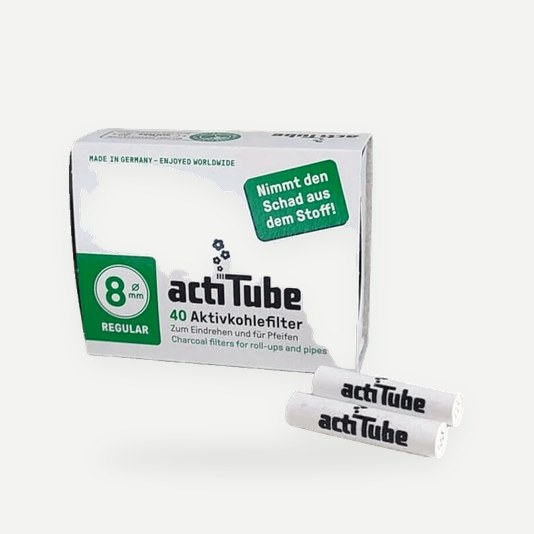Acti Tube 8mm Regular 40 Filtros