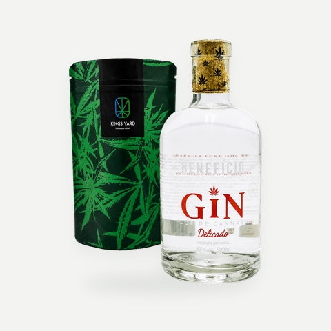 Gin- Flor de Cânhamo Delicado