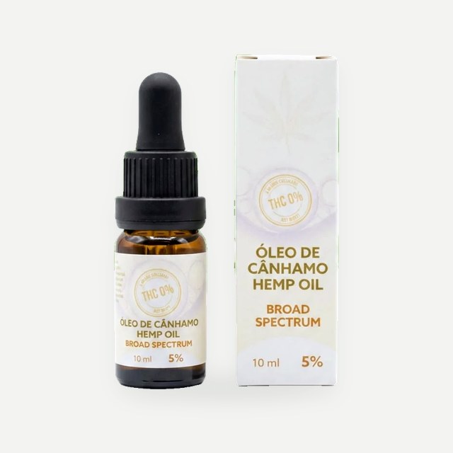 Óleo de Cânhamo 5% Broad Spectrum