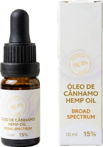 Óleo de Cânhamo 15% Broad Spectrum
